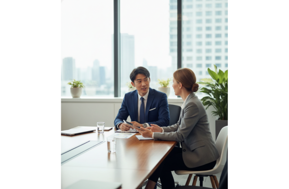 海外で働く日本人男性